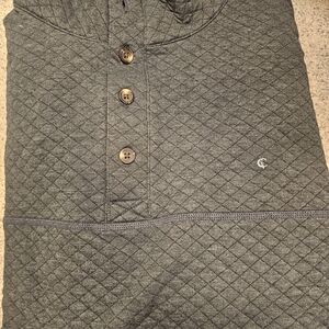 Criquet Charcoal Quilted Men's Jersey